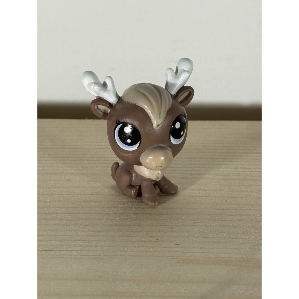 Littlest Pet Shop #160 Baby Dina Caribooney Moose Chillin' Together Series 1